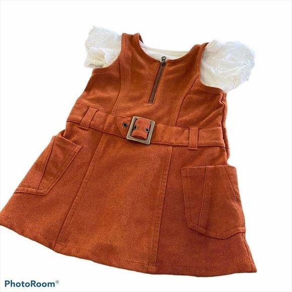 Genuine Kids By Oshkosh Rust Jumper & Top 18 Month - Picture 9 of 10